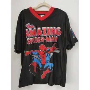 MARVEL Quick-Dry Short Sleeve T-Shirt Spider-Man Hip-Hop Street Jersey Unisex